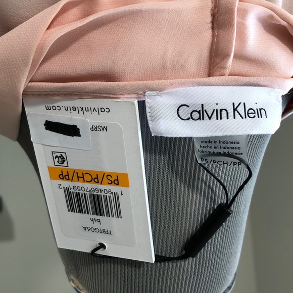 Calvin Klein Pink Professional Blouse NWT SP - Picture 6 of 6